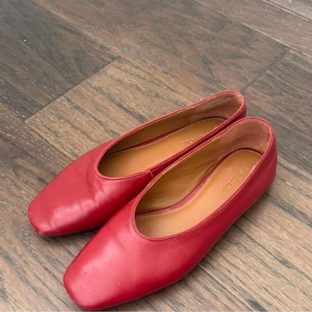 Madewell Women's Red Ballet-shoes